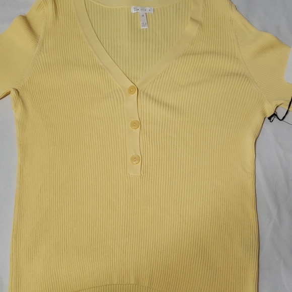 Leith NWT ribbed Henley - Picture 8 of 14